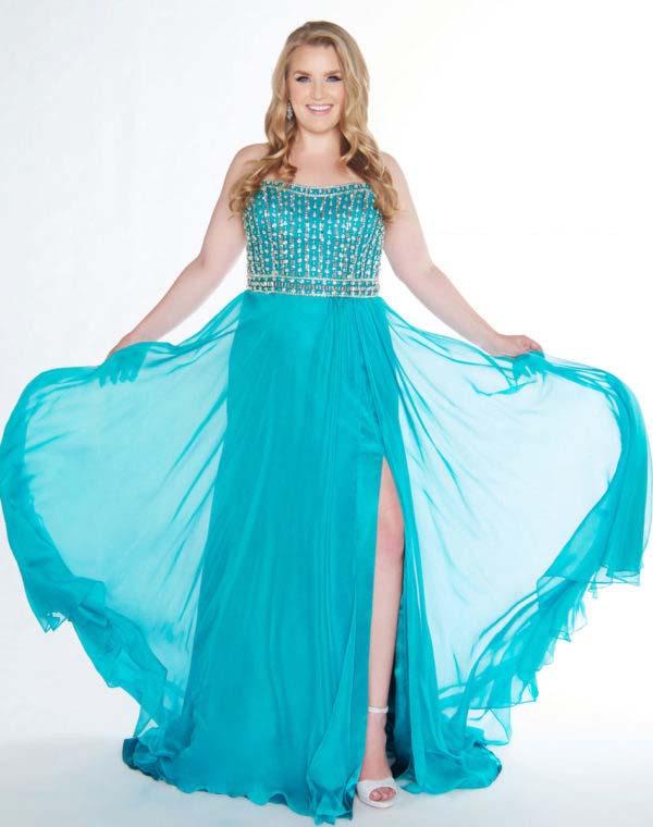 Mac Duggal - 66405f Beaded Semi-sweetheart Chiffon A-line Dress