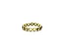 Tresor Collection - Peridot Stackable Ring Band In 18k Yellow Gold Style 3