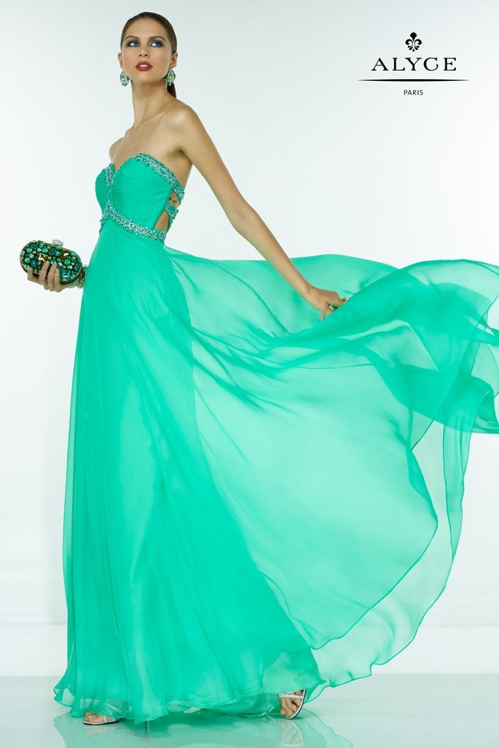 Alyce Paris B'dazzle - 35785 Dress In Absinthe