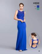 Aspeed - L2034 Embellished Illusion Jewel Prom Sheath Dress