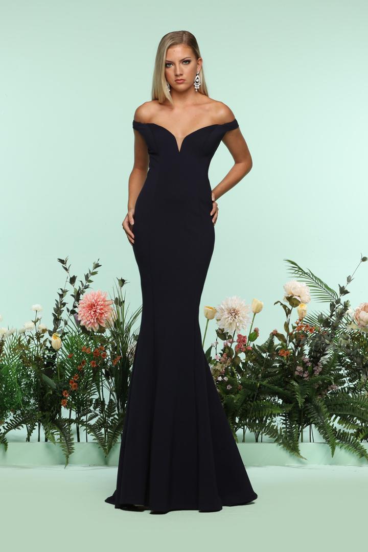 Zoey Grey - 31140 Off Shoulder Ponte Mermaid Evening Gown