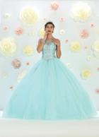 May Queen - Crystal Embellished Jewel Ballgown