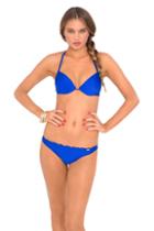 Luli Fama - Cosita Buena Drawstring Back Scrunch Bottom In Electric Blue (l176524)