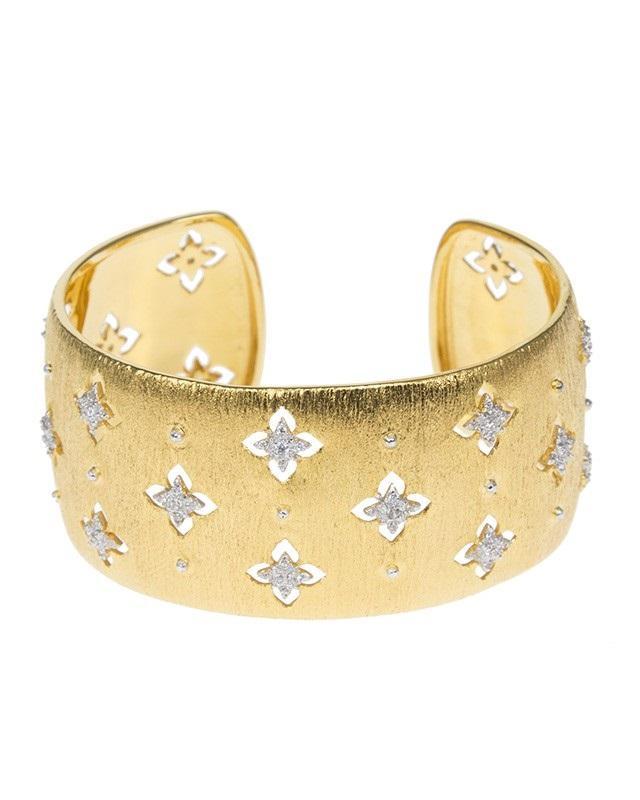 Jarin K Jewelry - Matte 18k Gold Plated Cuff