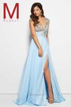 Mac Duggal Prom - 10083 M Ice Blue