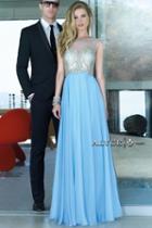 Alyce Paris - 6436 Prom Dress In Baby Blue