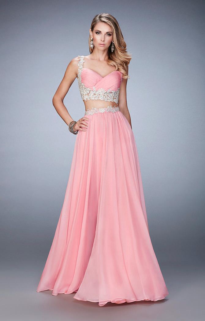 La Femme - 22234 Embellished Sweetheart A-line Dress