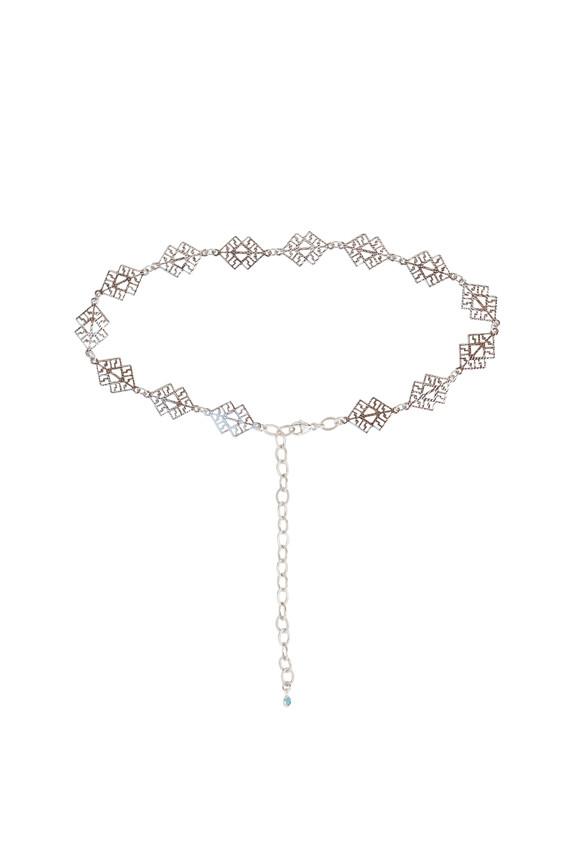 Heather Gardner - Goddess Choker In Silver