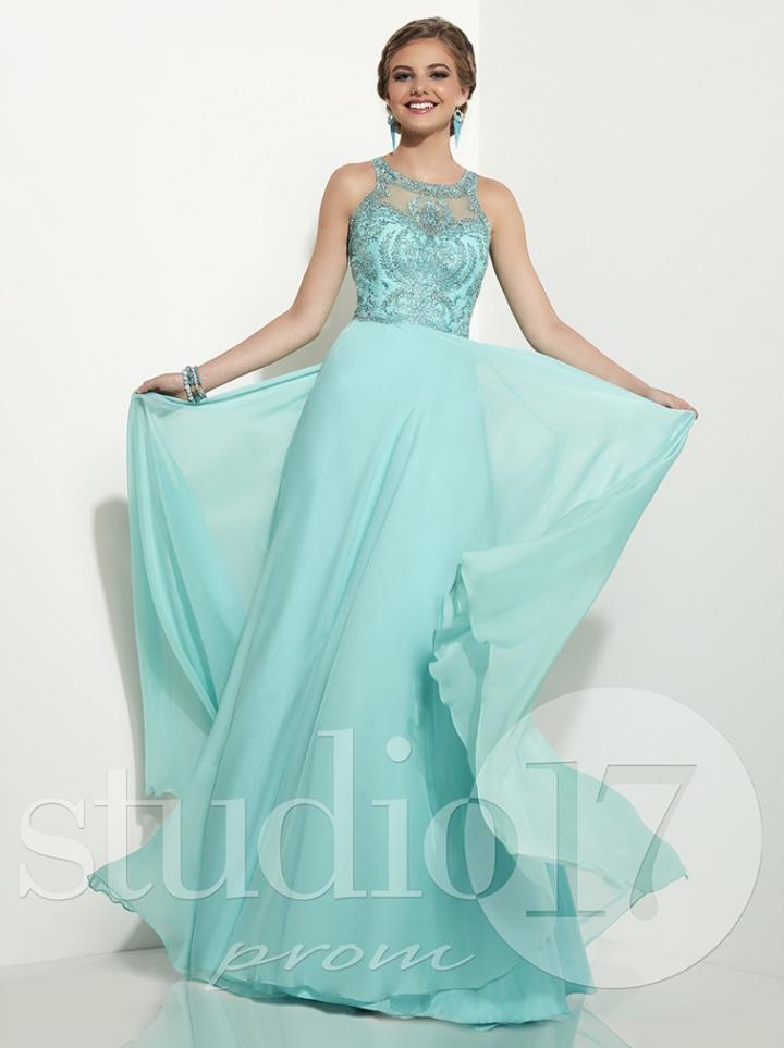 Studio 17 - Fabulous Long Chiffon Dress 12612