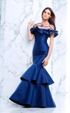 Tarik Ediz - Jeweled Mermaid Dress 50107
