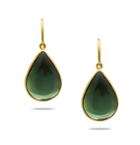 Tresor Collection - Green Tourmaline Earring In 18k Yellow Gold