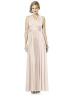 Dessy Collection - Shimmertw2 Dress In Blush Gold