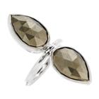 Heather Hawkins - Double Lotus Ring In Pyrite