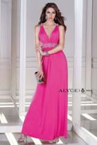 Alyce Paris B'dazzle - 35717 Dress In Hot Pink
