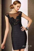 Alyce Paris Black Label - 5650 Dress In Black