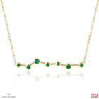 Logan Hollowell - Hela Green Agate Ursa Major Necklace