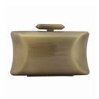 Asymmetry Clutch Metal / Antique Brass