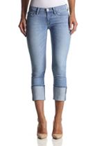 Hudson Jeans - Wc421dxa Muse Crop Skinny With 5 In. Cuff In Glass Shore
