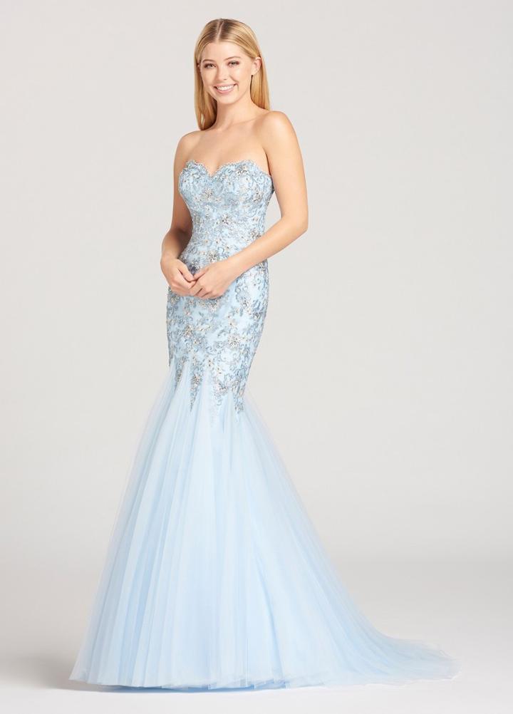Ellie Wilde - Ew118149 Lace Sweetheart Mermaid Dress