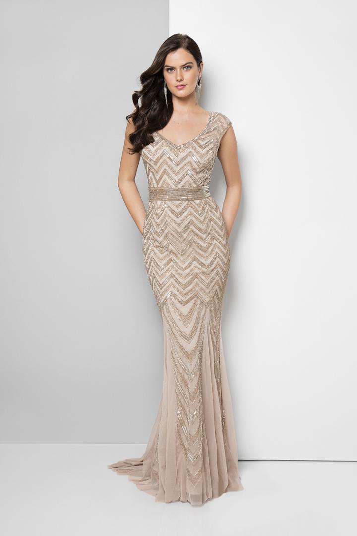 Terani Couture - Embellished Long Dress 1623m1858