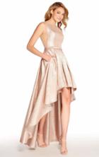 Alyce Paris - 60124 Sleeveless Bateau Fitted High Low Dress
