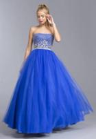 Aspeed - L2056 Embellished Straight Neck Prom Ballgown