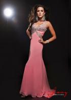 Jasz Couture - 4627 Dress In Blush Pink