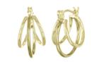 Bonheur Jewelry - Amber Gold Hoops