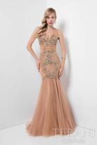 Terani Prom - Luxury Beaded Open-back Trumpet Gown 1712p2637.
