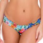 Luli Fama - Inked Babe Wavey Back Ruched Bottom In Multi-color (l51504p)