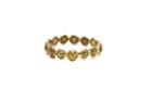 Tresor Collection - Rose Cut Organic Diamond Ring Band In 18k Rose Gold
