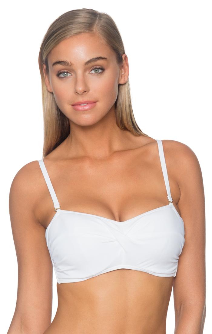 Sunsets Swimwear - Iconic Twist Bikini Top 55whit