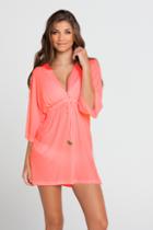 Luli Fama - Cosita Buena Cover Ups Short Tunic In Hot Mess (l177939)