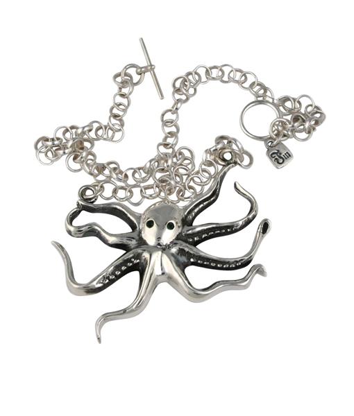 Femme Metale Jewelry - Octopus Necklace