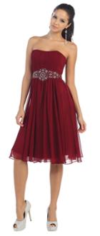 May Queen - Finely Pleated Sweetheart A-line Cocktail Dress Mq711b