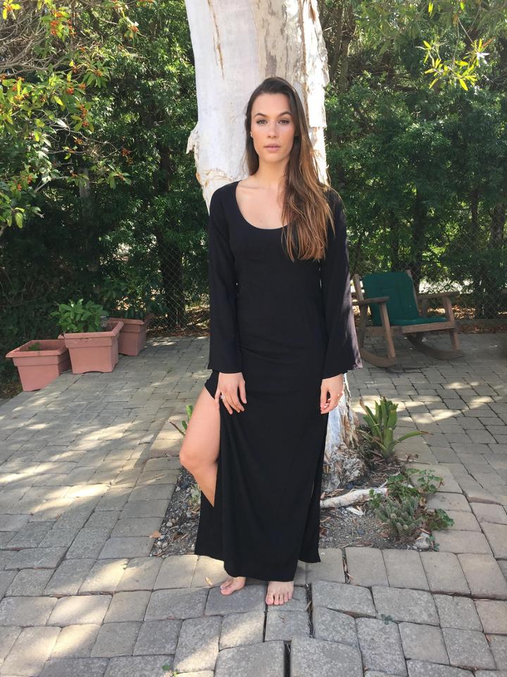 Hawk Dress In Black
