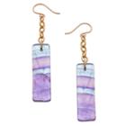 Heather Hawkins - Bar Gemstone Drop Earrings - Multiple Colors