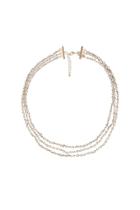 Heather Gardner - Bridal Three Strand Petite Swarovski Crystal Necklace