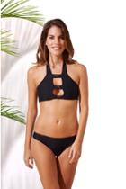 Poema Swim - Tahiti Top: Black