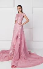 Saiid Kobeisy - Illusion Overskirt Gown 2763