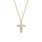 Logan Hollowell - New! Diamond Celestial Cross Necklace