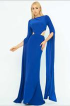 Ieena Duggal - Hi Neck Gown Style 25536i