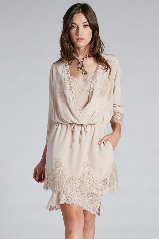 Gold Hawk - Sophia Lace Dress