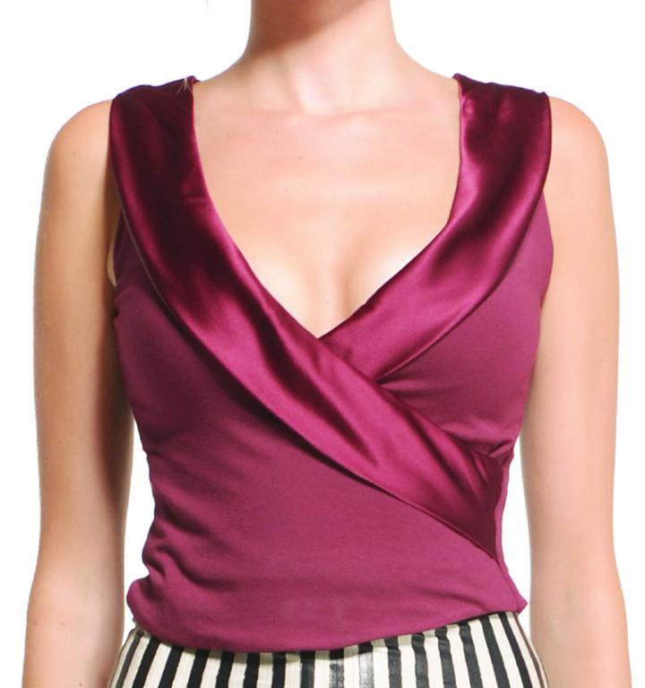 Daniela Corte - Tuxedo Reversible Top