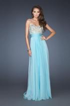 La Femme - 18704 Embroidered Sweetheart Evening Gown