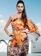 Baccio Couture - Mirka Silk Short Dress