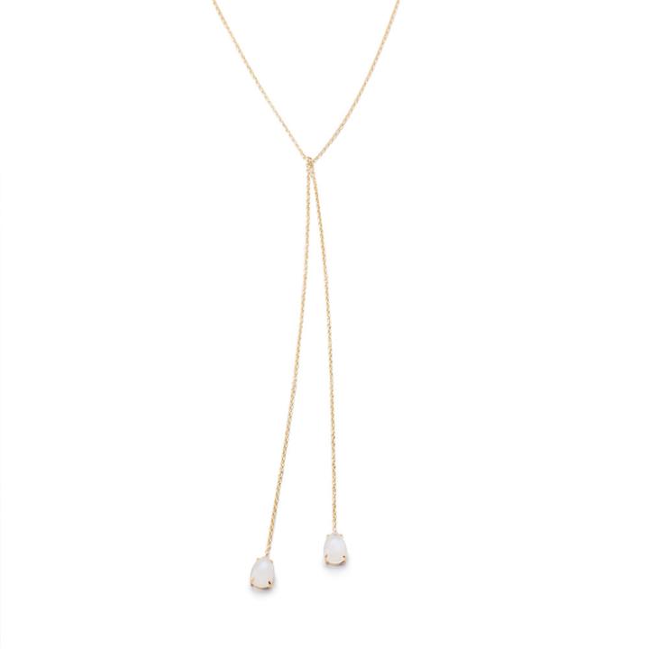 Margaret Elizabeth - Pear Lariat Moonstone