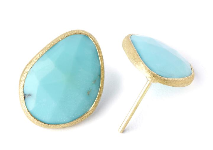 Nina Nguyen Jewelry - Lustrous 14k Gold Stud Earrings