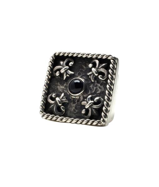 Femme Metale Jewelry - 4 Fleur De Lis Ring