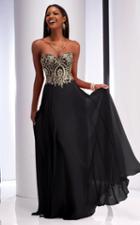Clarisse - 2715 Imperial Lace Embellished Sweetheart Gown